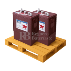 2 Bateras TROJAN L16G-AC |  6 Voltios 433 Amperios C100 